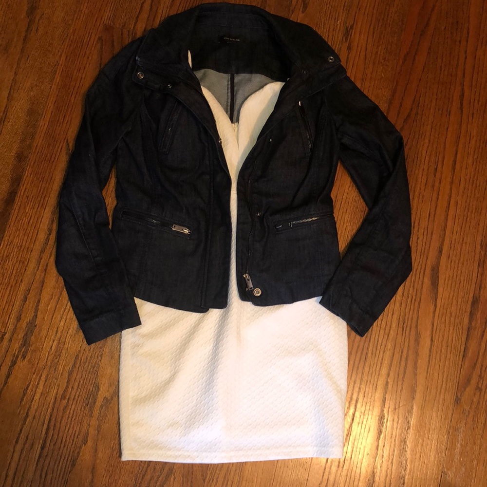 CCO! 🧥 Moto style jean jacket
